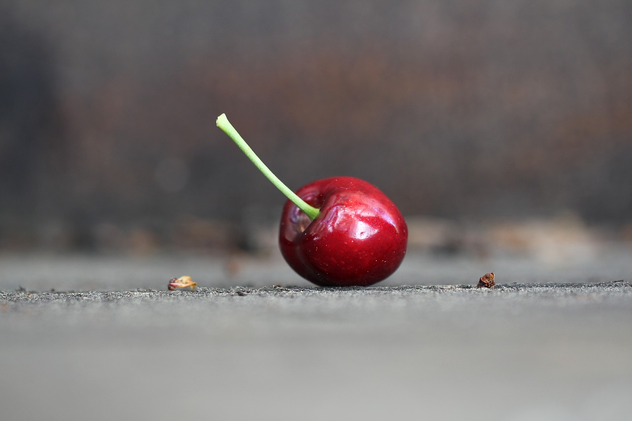 Image - alone lonely red cherry