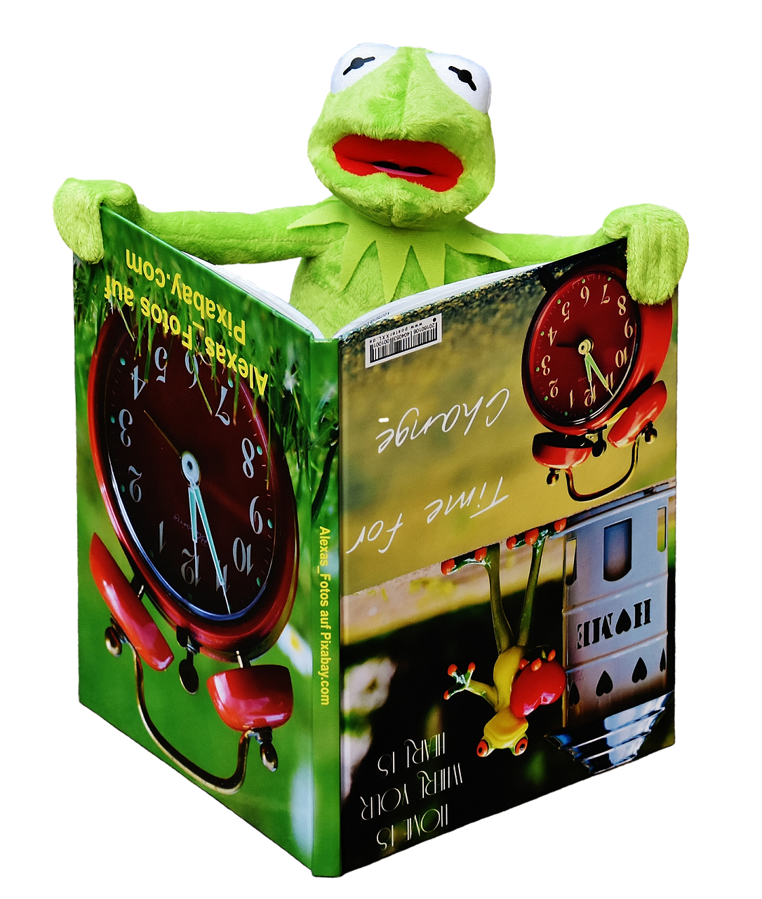 Image - kermit book picture book to watch