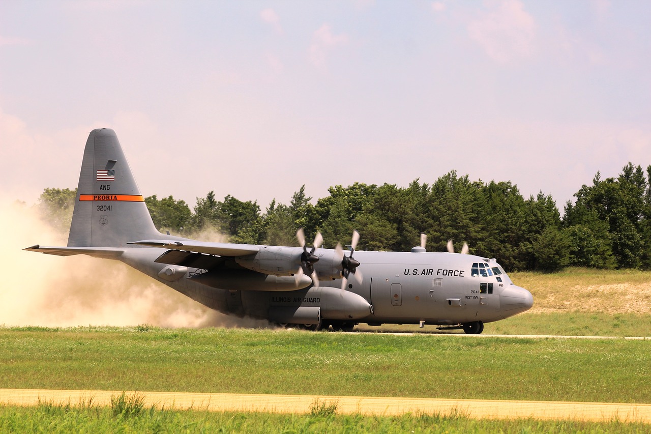 Image - c 130 hercules cargo plane aircraft