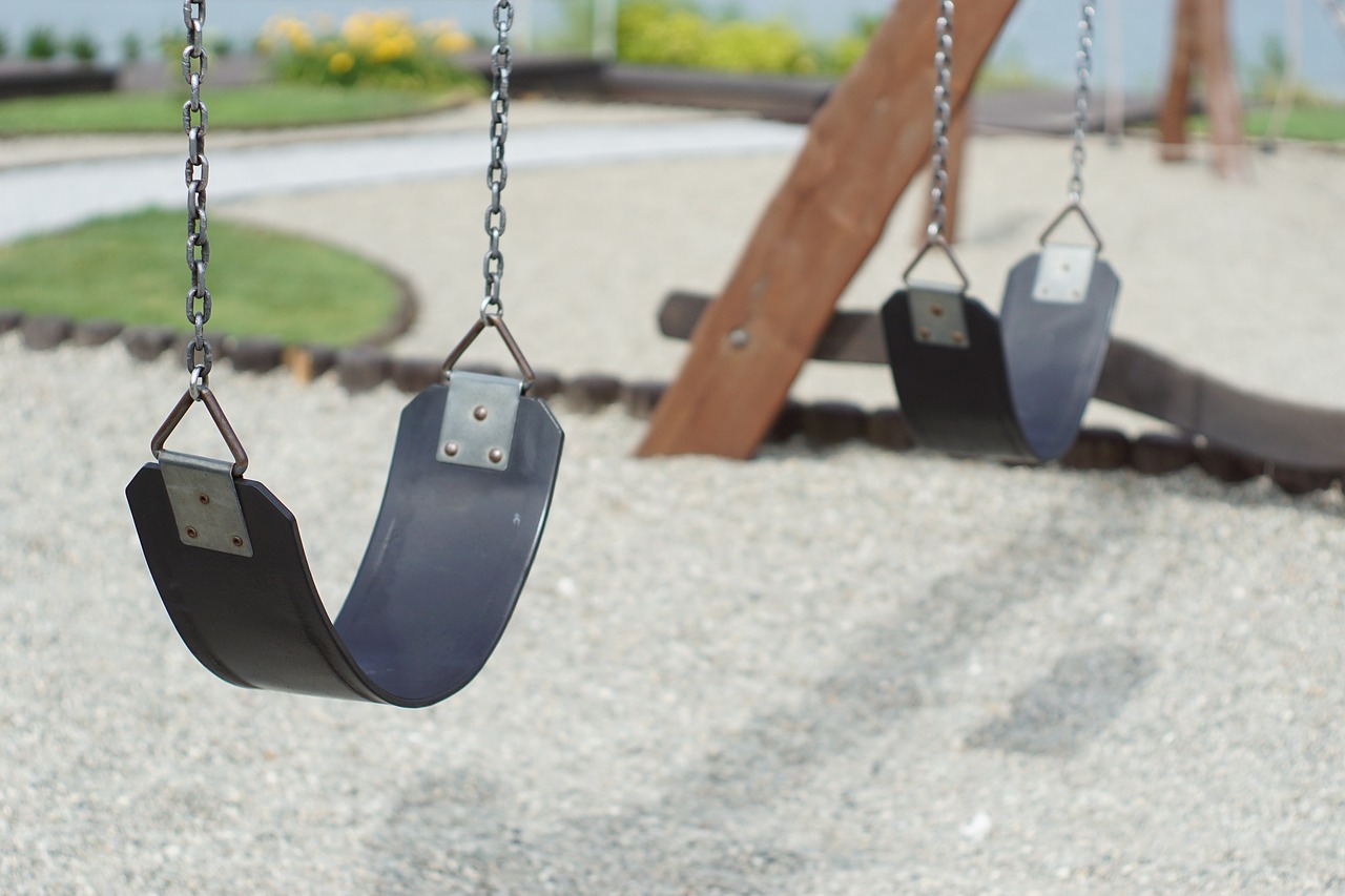 Image - playground swing for children fun