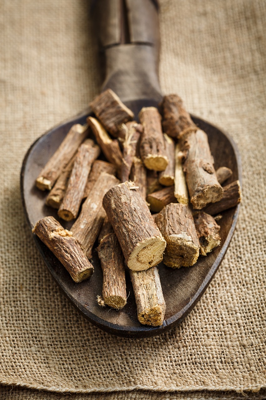 Image - licorice root herbal natural