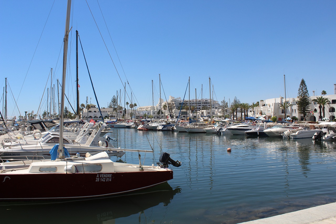 Image - tunisia port ship sea holidays