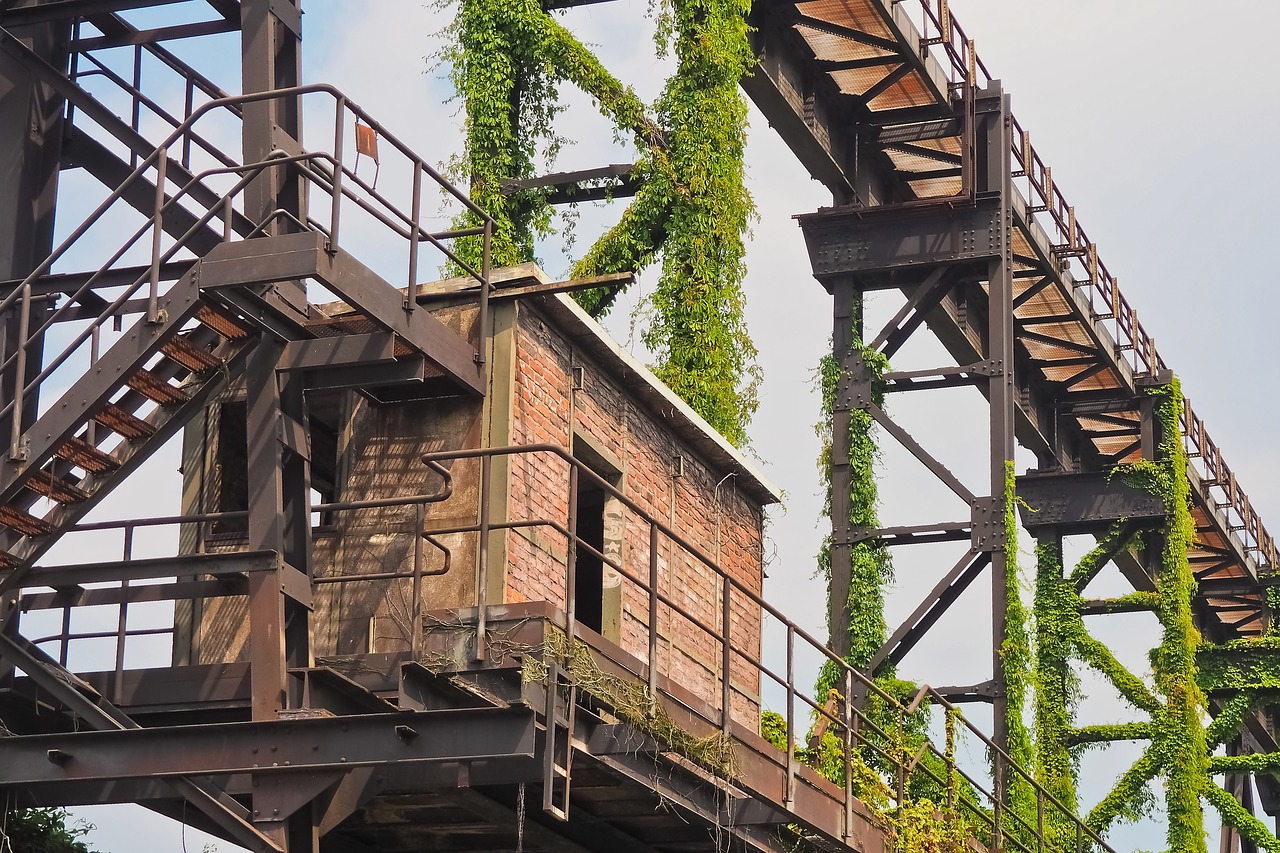 Image - architecture steel mill
