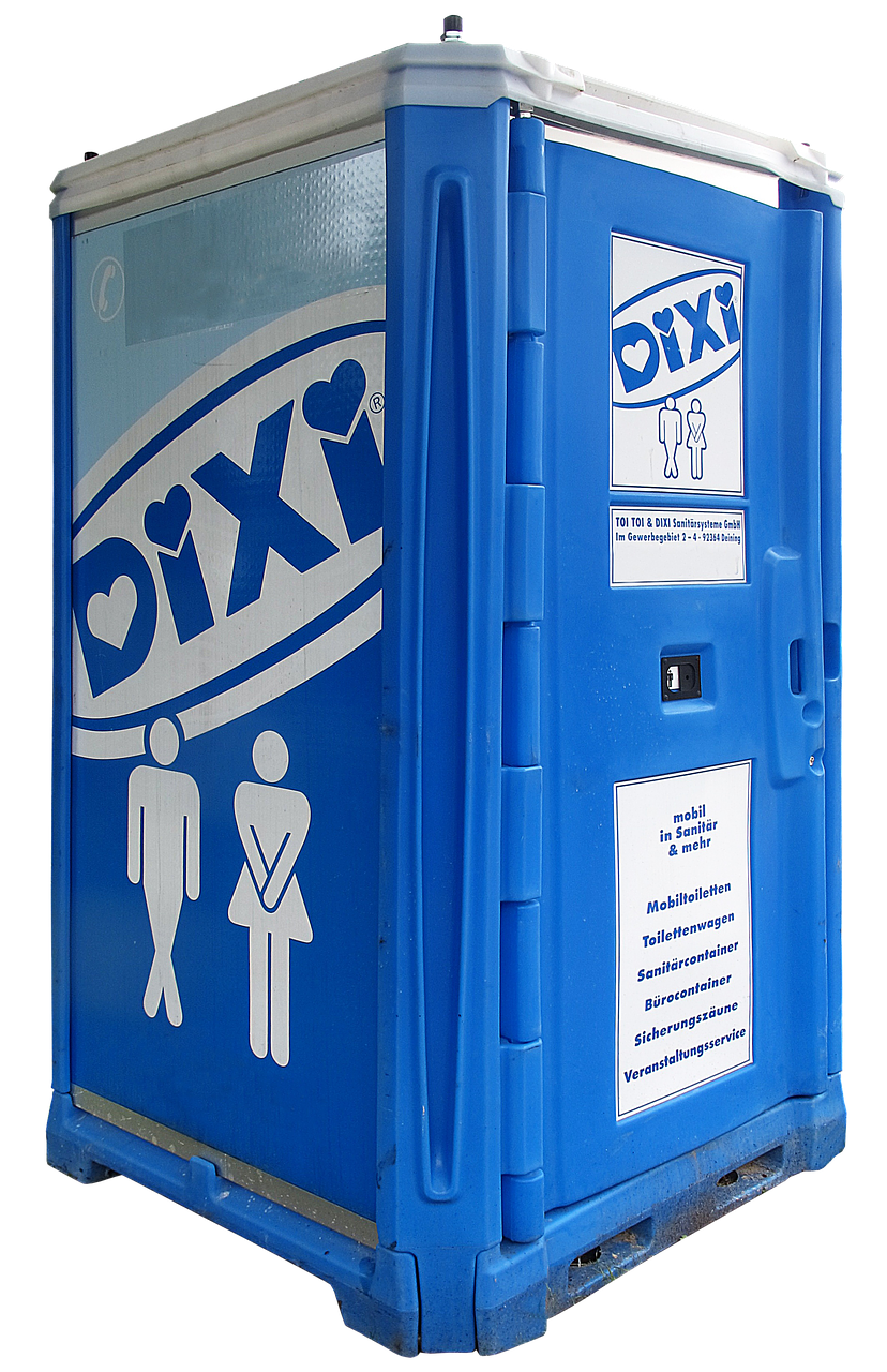 Image - dixi loo toilet cabin mobile toilet