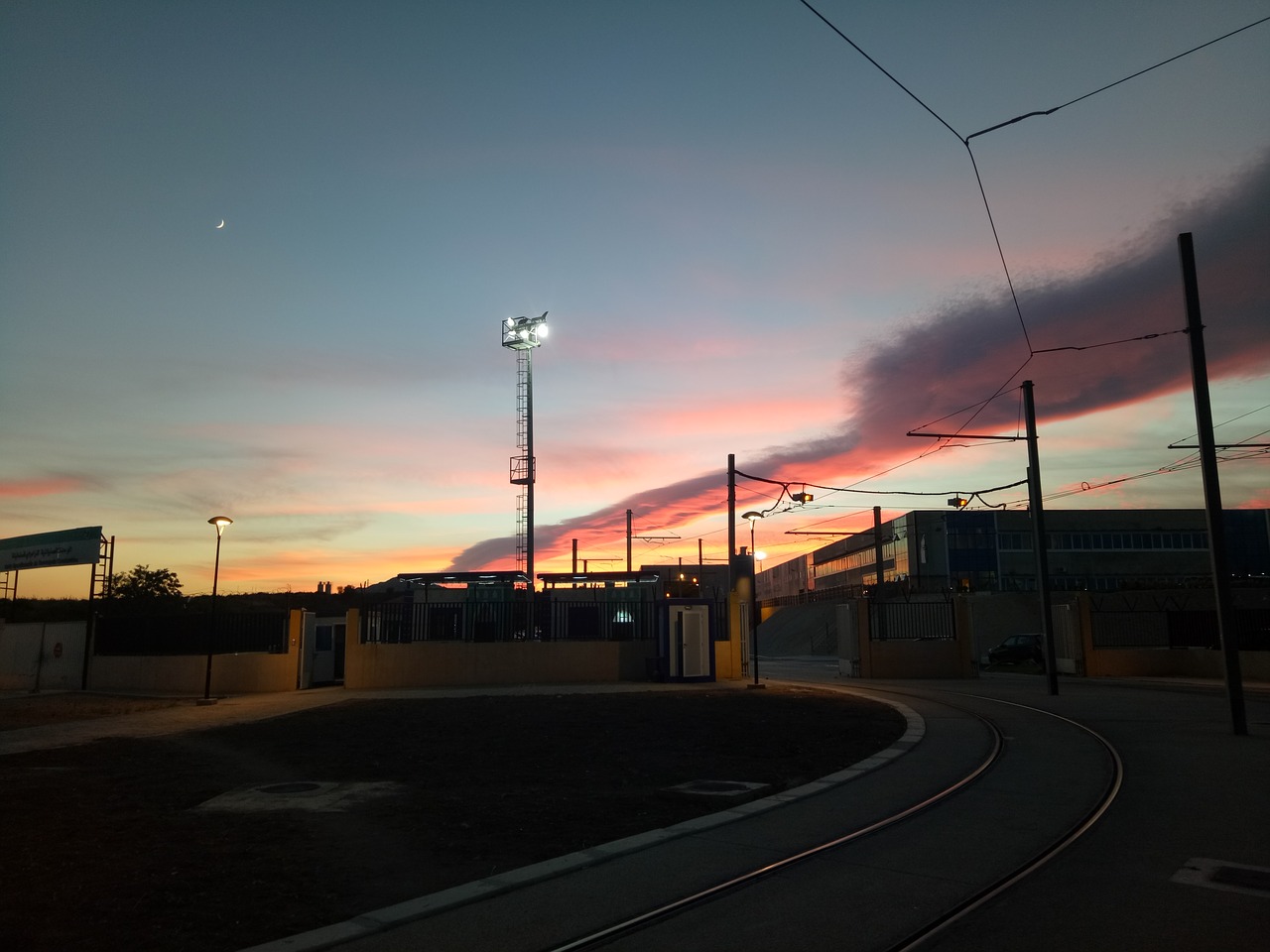 Image - sunset constantine algeria