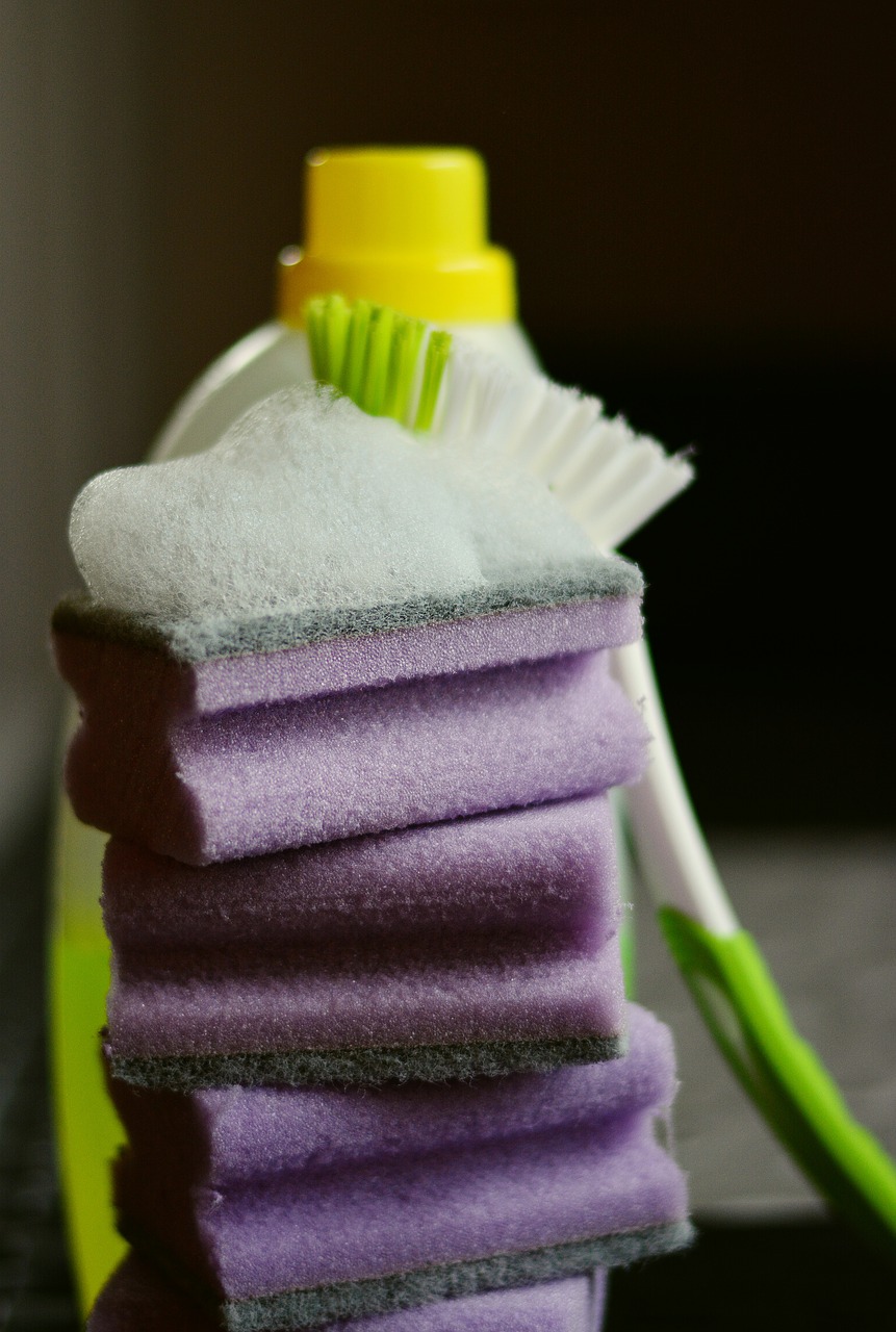 Image - sponge cleaning sponge clean rinse