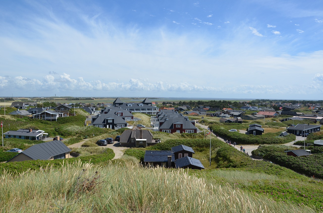 Image - denmark north sea coast grass