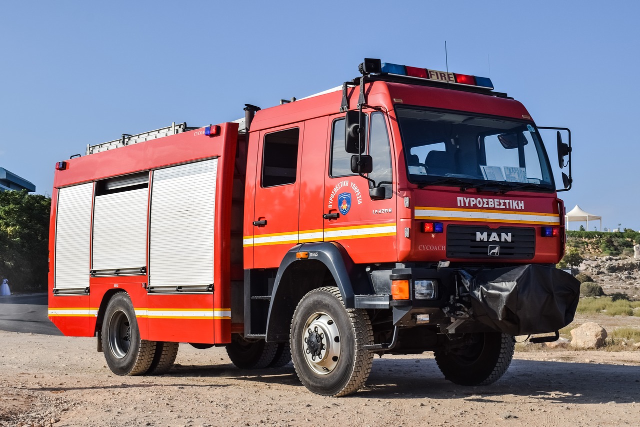 Image - fire service car vehicle truck