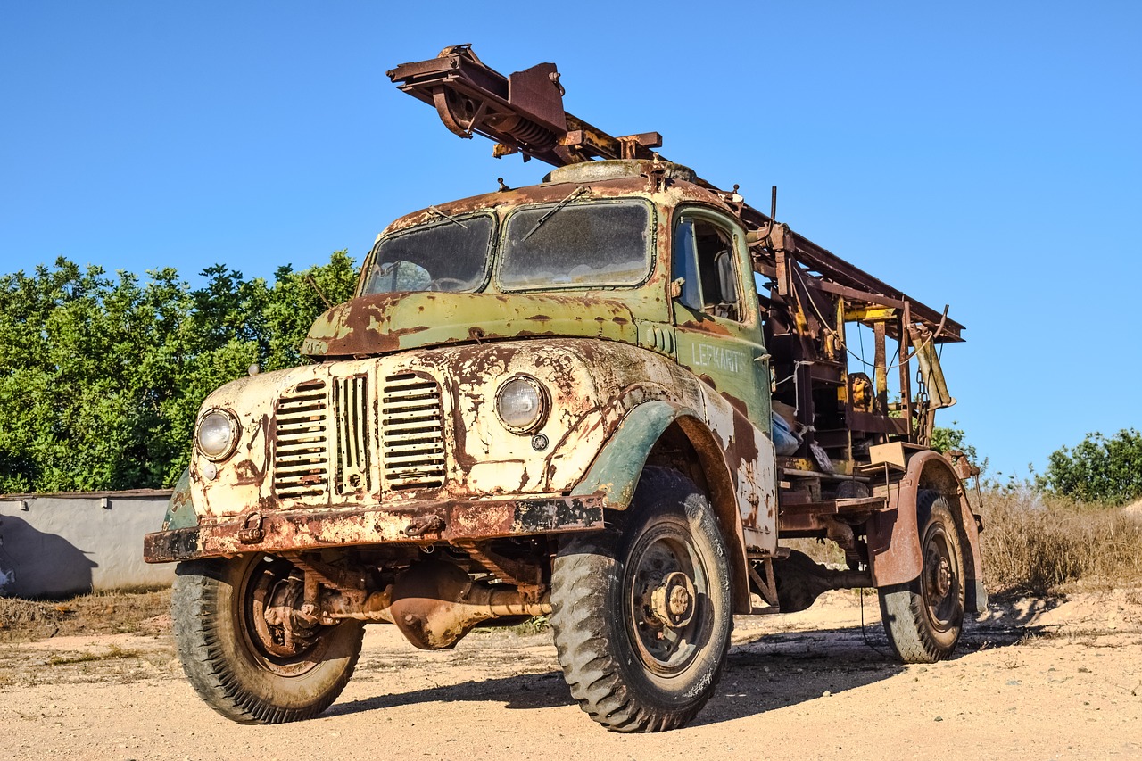 Image - old truck car vehicle vintage