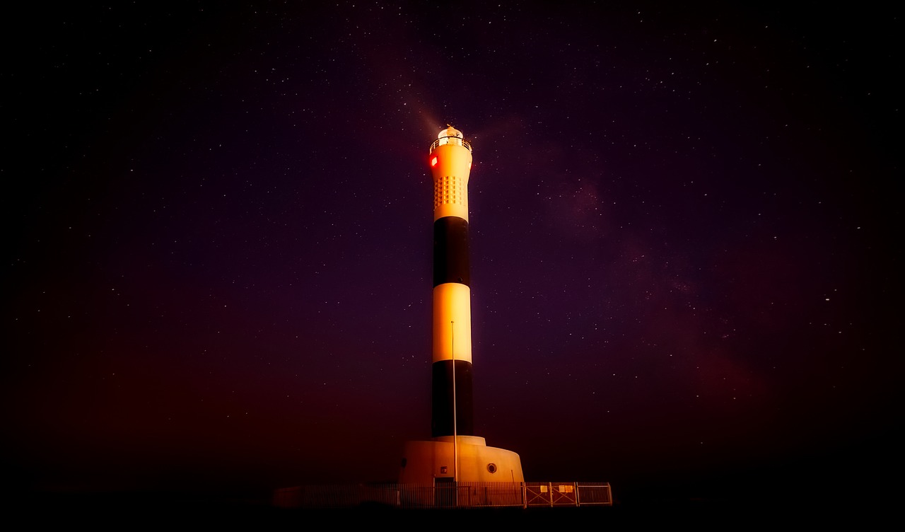 Image - kent england lighthouse stars