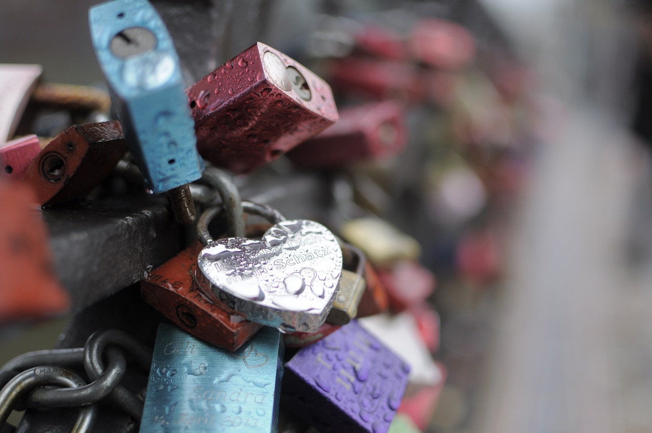 Image - hamburg bridge lock