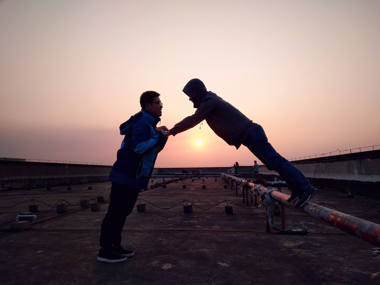 Image - gay roof sunset