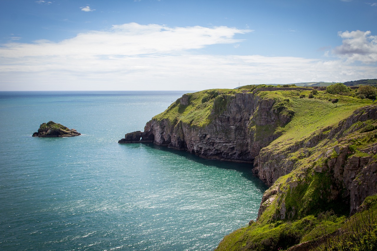 Image - coast brixham devon berry head sea