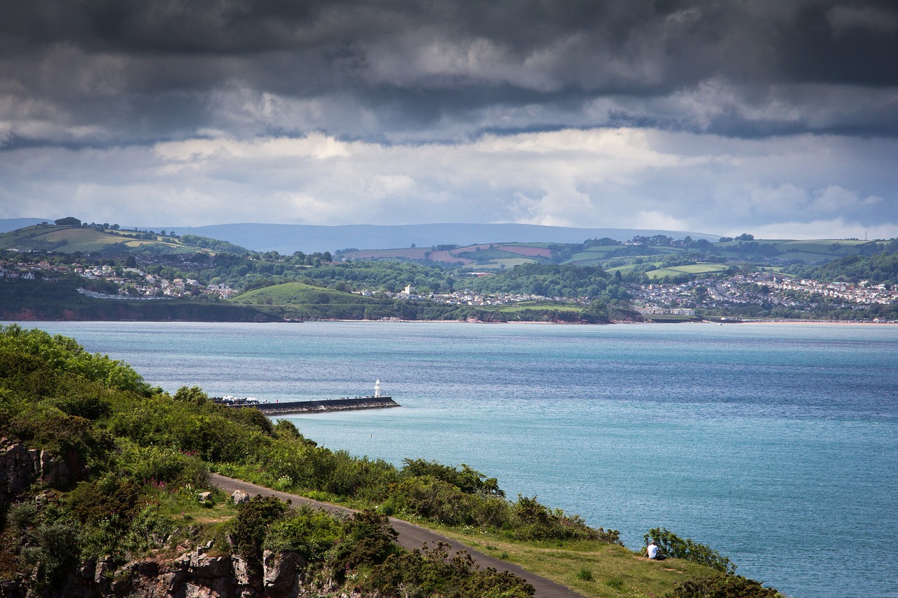 Image - coast brixham devon berry head sea