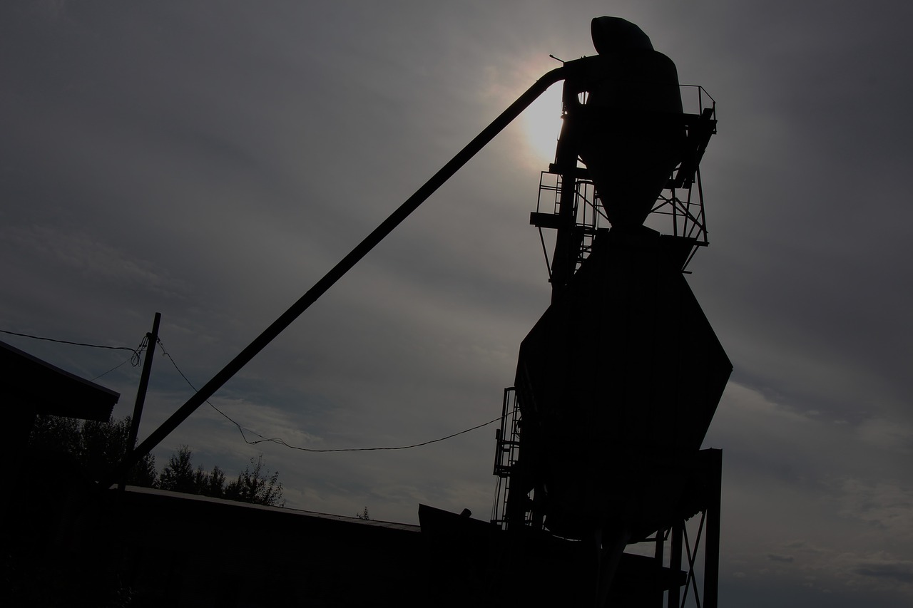 Image - sun salvage yard metal sky rusting