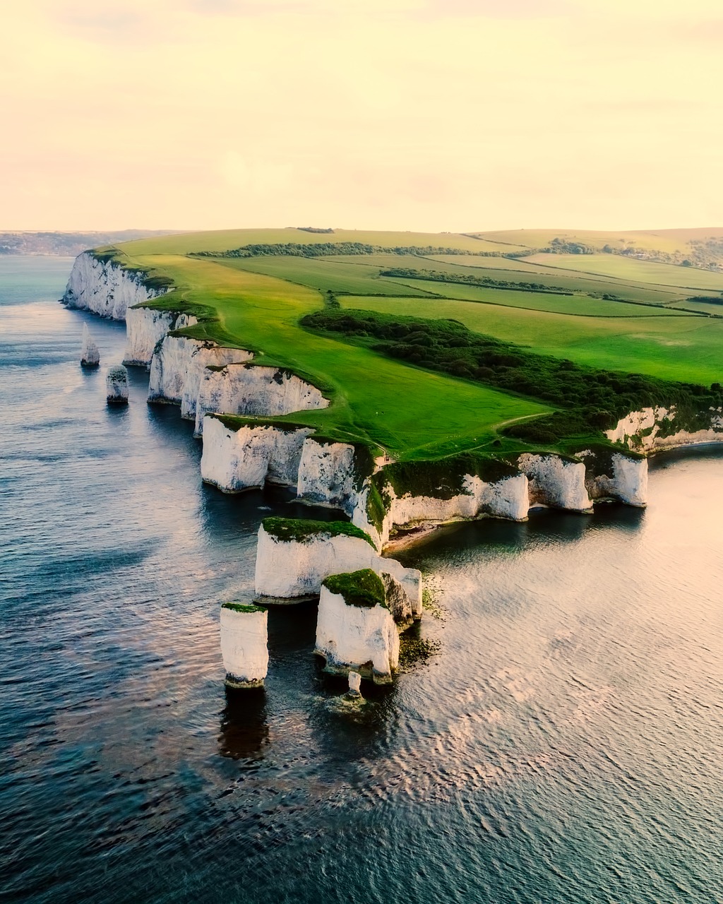 Image - england great britain cliff sea