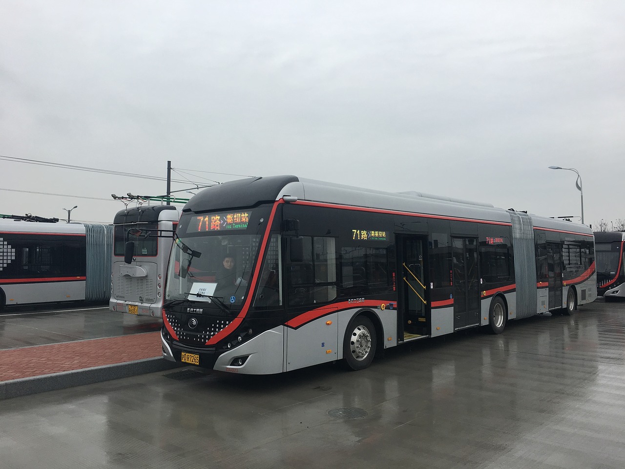 Image - bus mass station