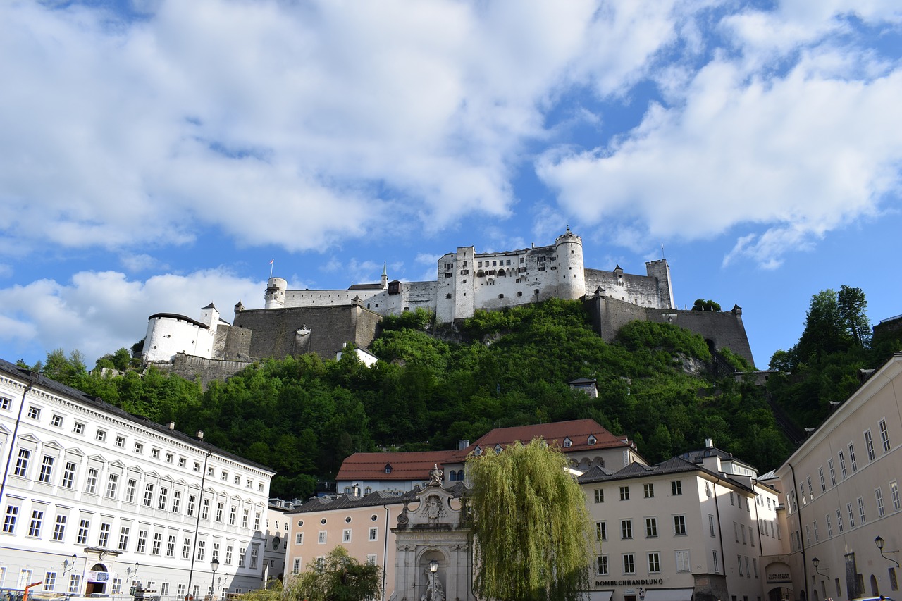 Image - salzburg fortress castle old town