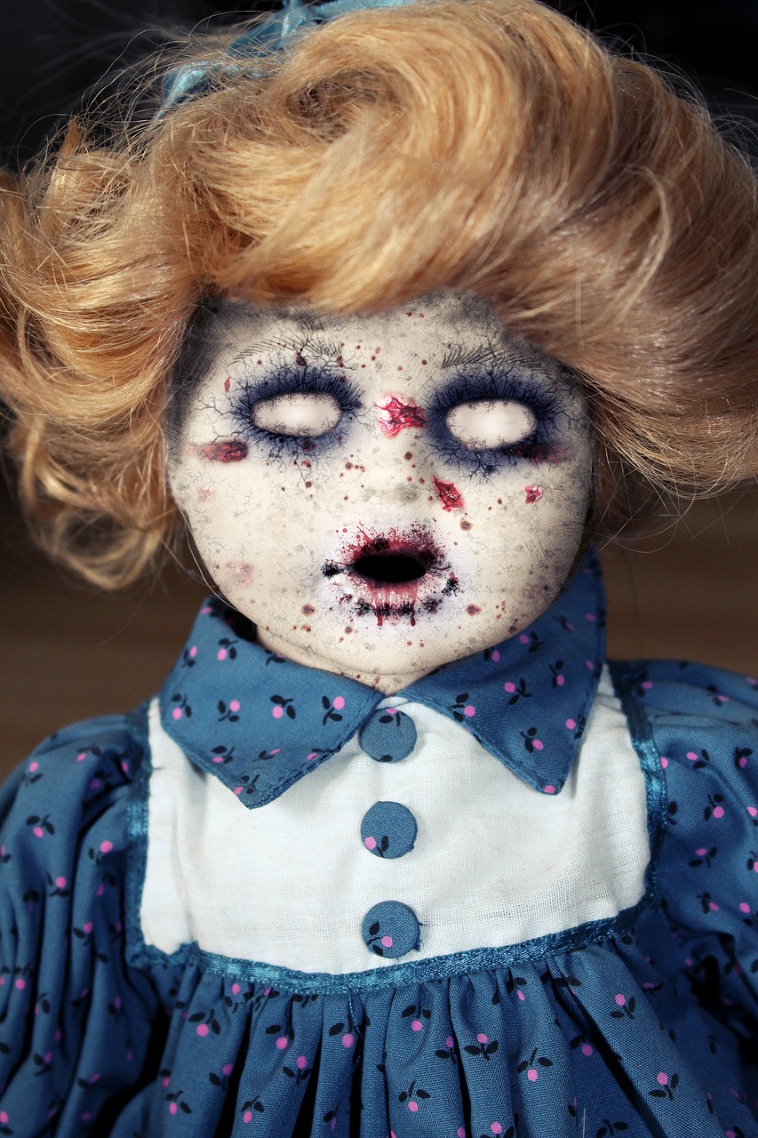 Image - doll horror zombie halloween scary