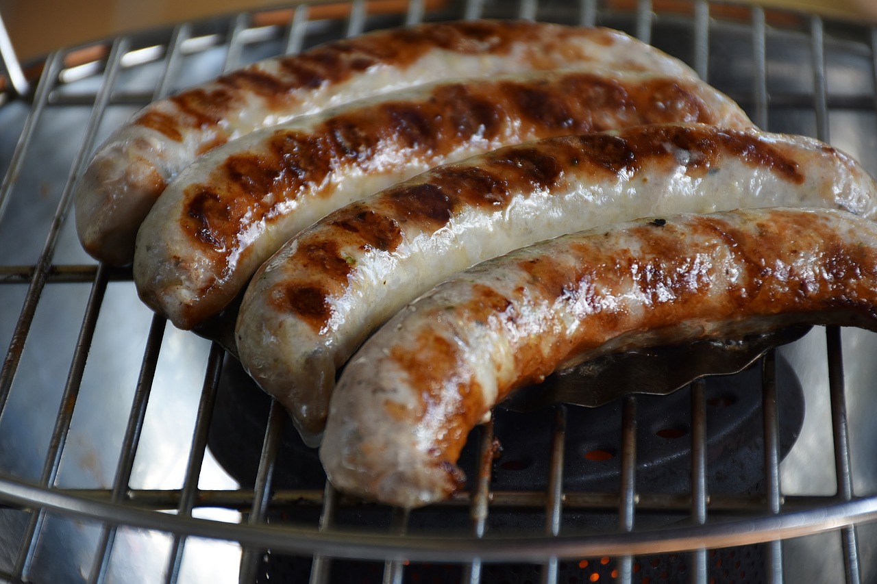 Image - bratwurst barbecue meat grill