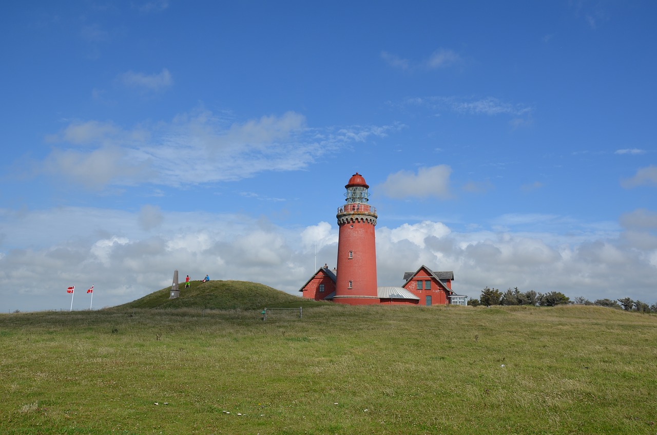 Image - lighthouse north sea denmark coast