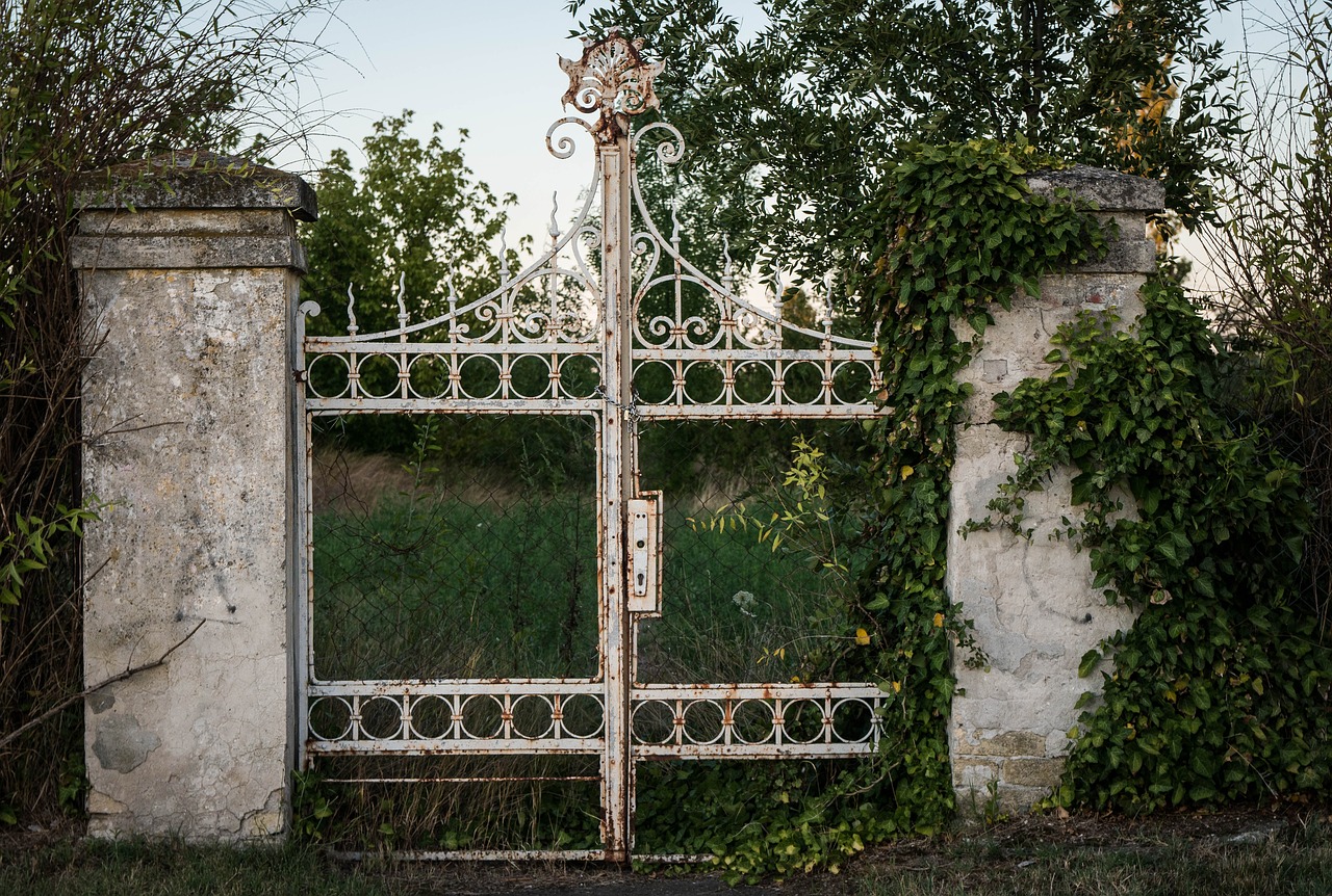 Image - goal old old gate input iron gate