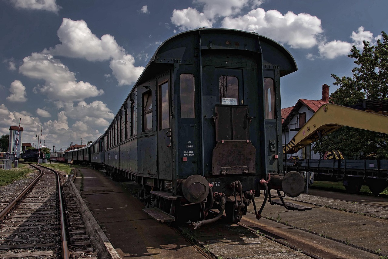 Image - train wagons railway