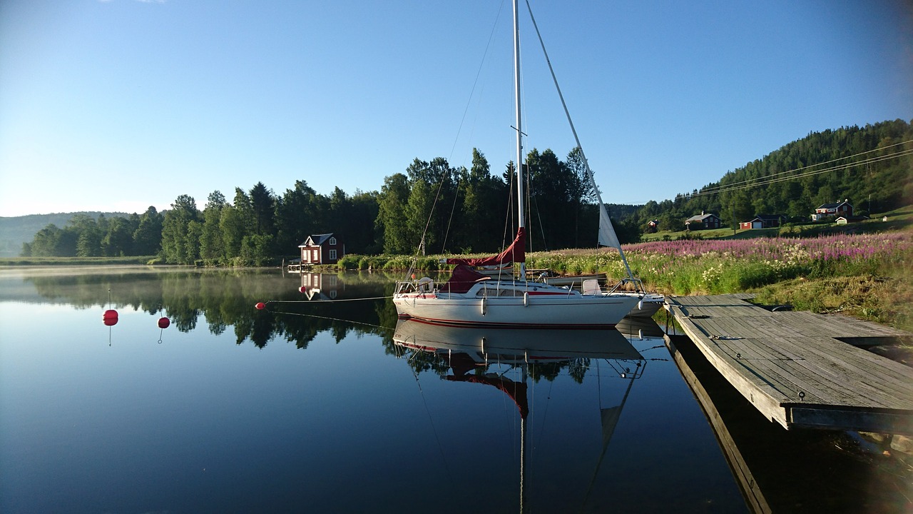 Image - boat sea nature sweden landscapes