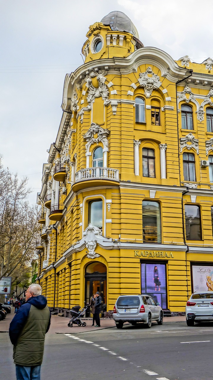 Image - crossroads odessa building yellow