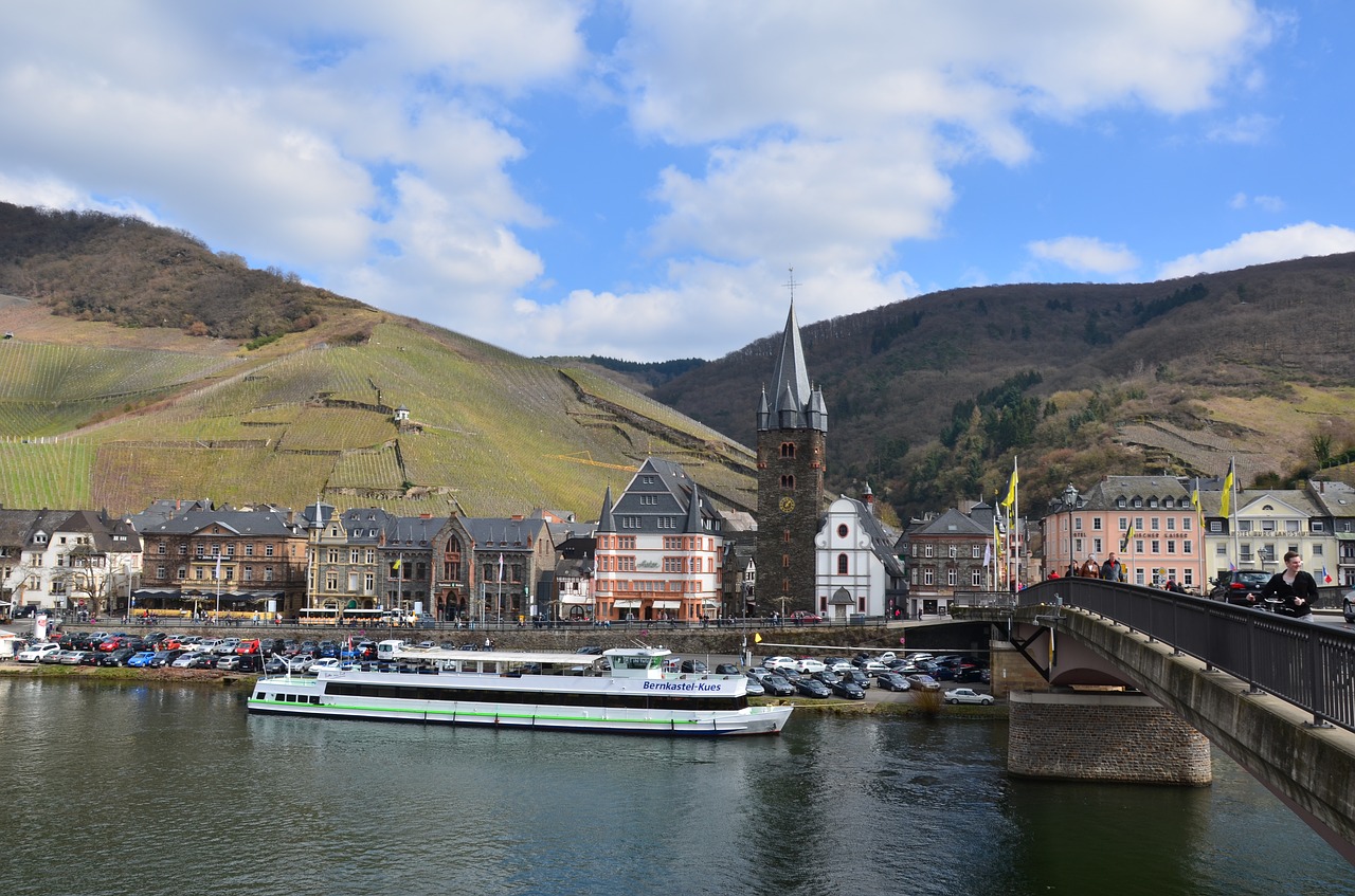 Image - bernkastel kues mosel wine river