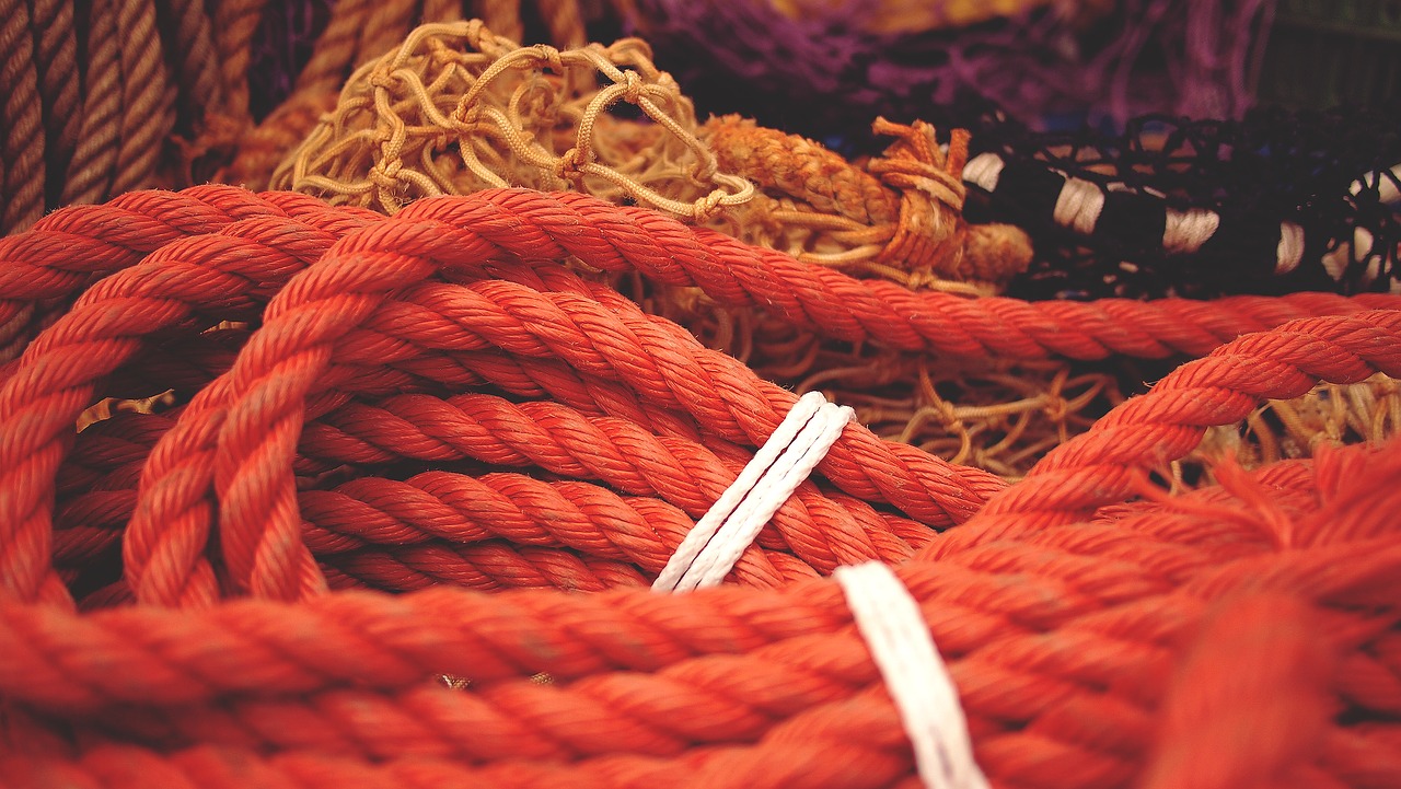 Image - ropes boat sailing red