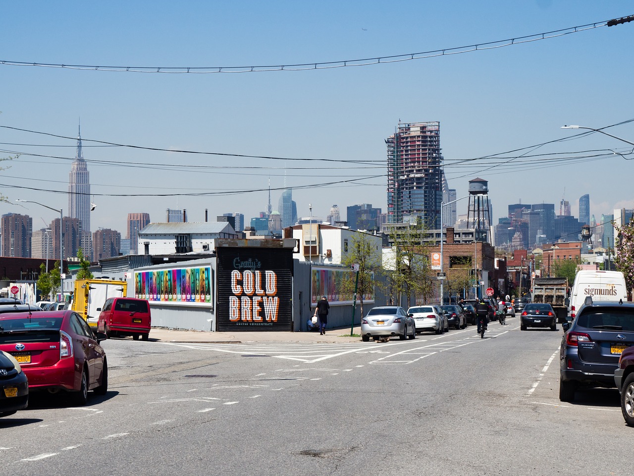 Image - outdoor sunny day road street car