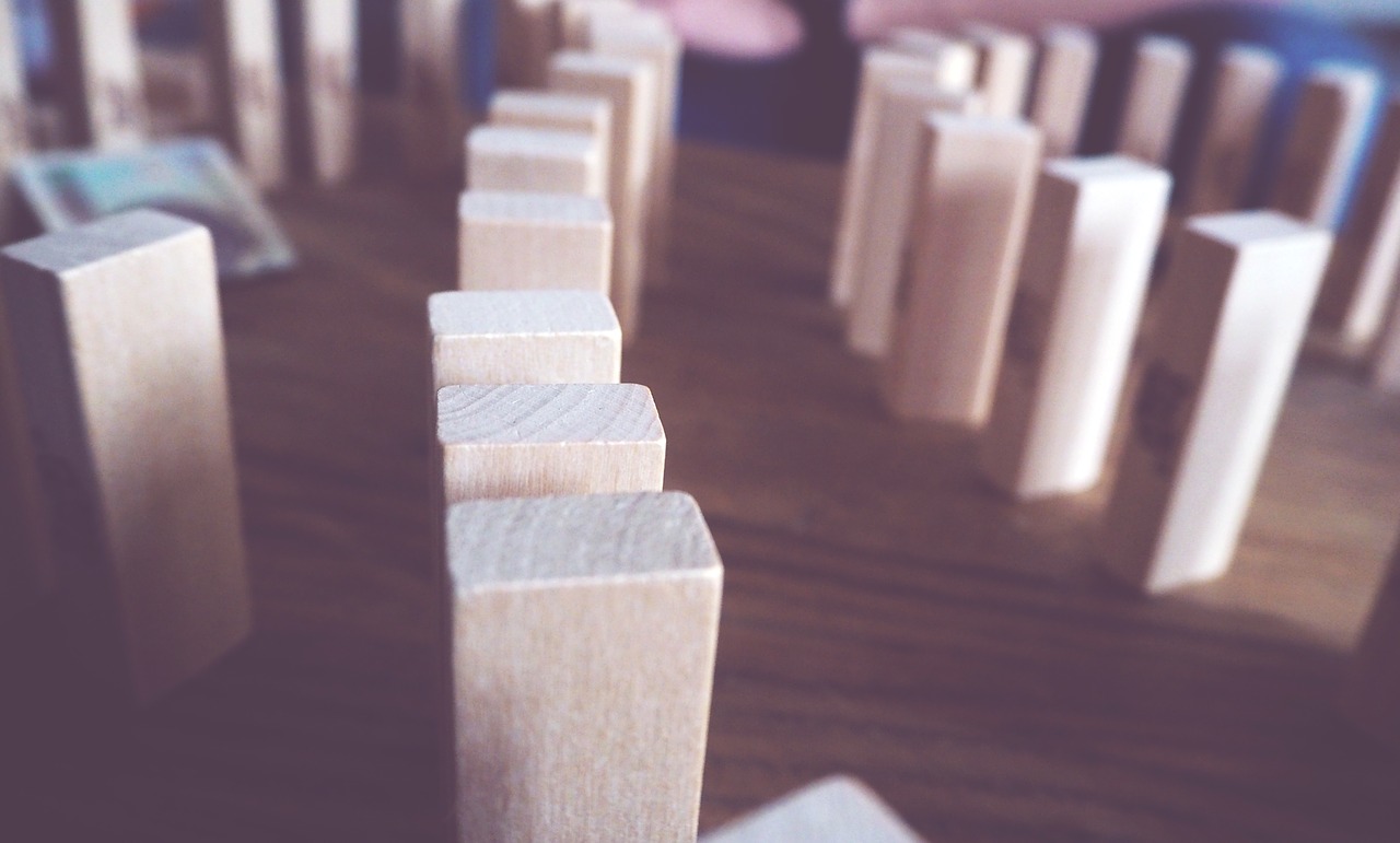 Image - jenga wooden blocks game play