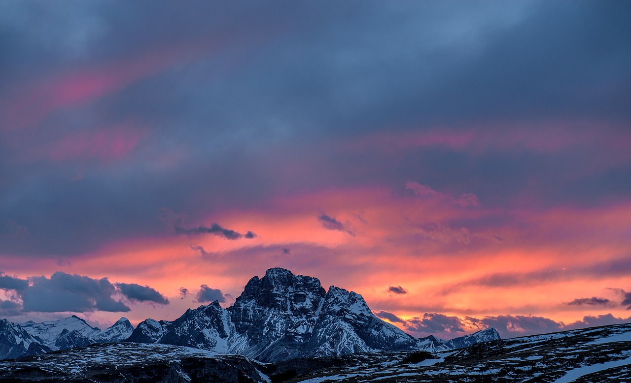 Image - mountain highland cloud sky summit