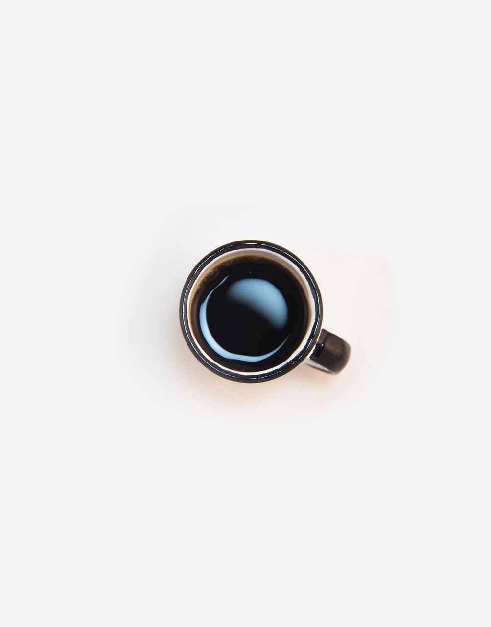 Image - black brewed coffee drink cup