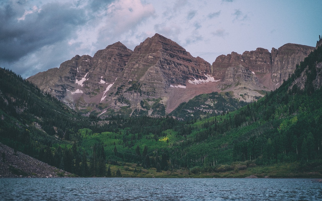 Image - mountain highland cloudy sky