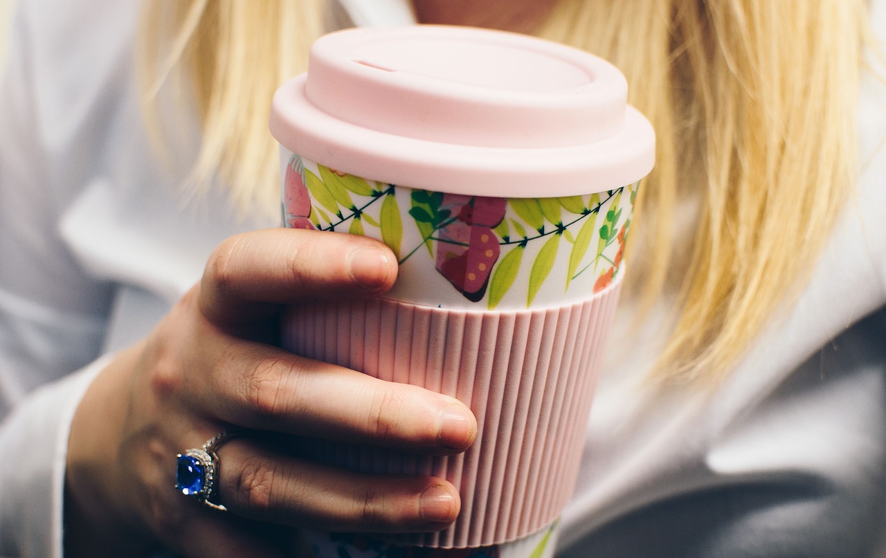 Image - people woman coffee drink relax
