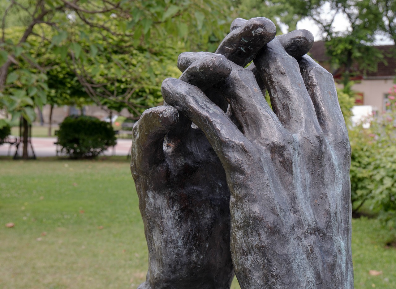 Image - hands finger sculpture human