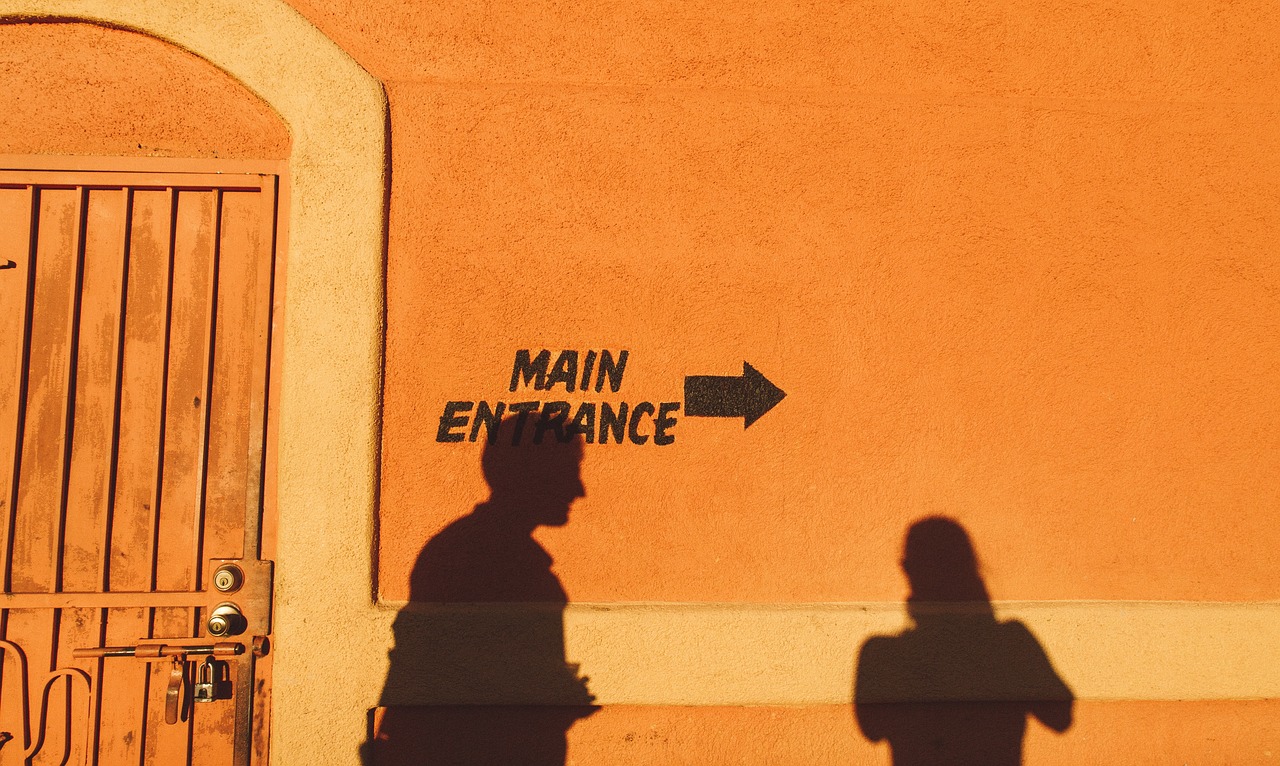 Image - concrete orange wall texture