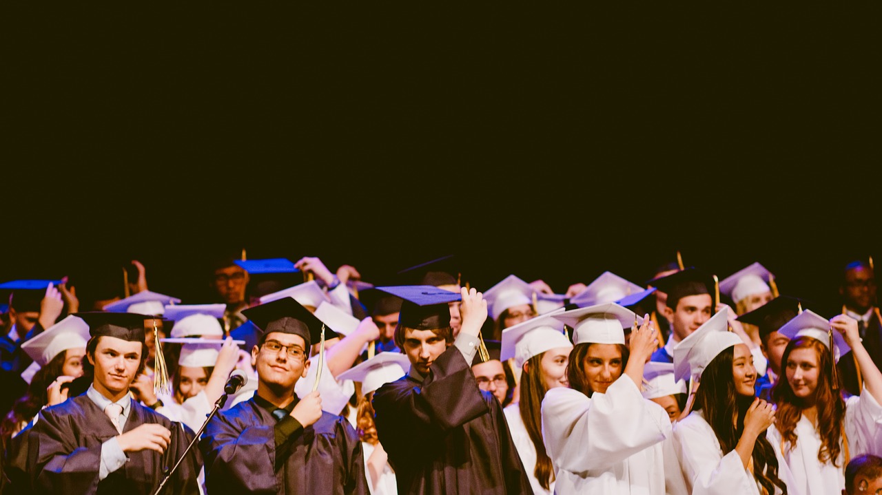 Image - people men women graduation school