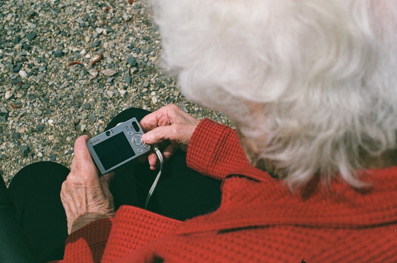 Image - people old elderly woman white