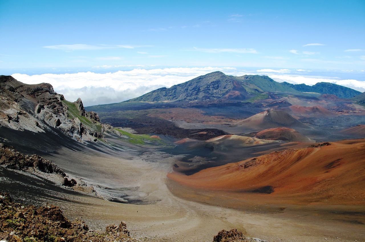 Image - landscape hawaii haleakala