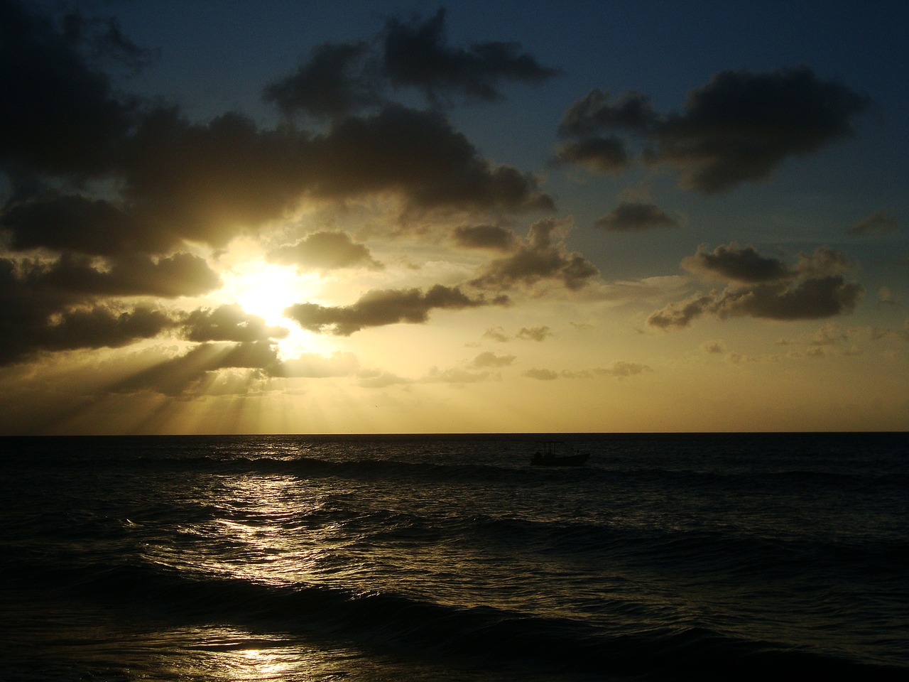 Image - sunset puerto rico beach