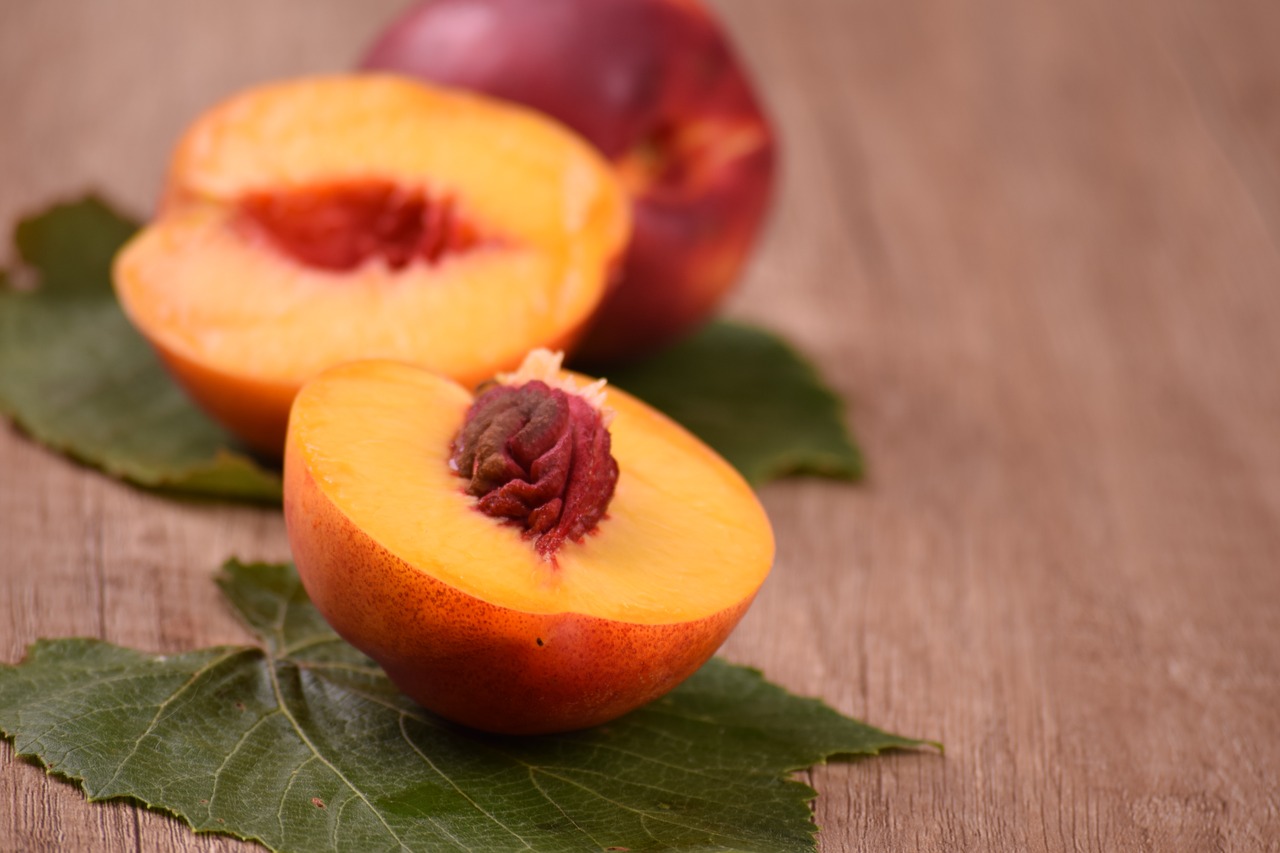 Image - food fruit peach healthy food