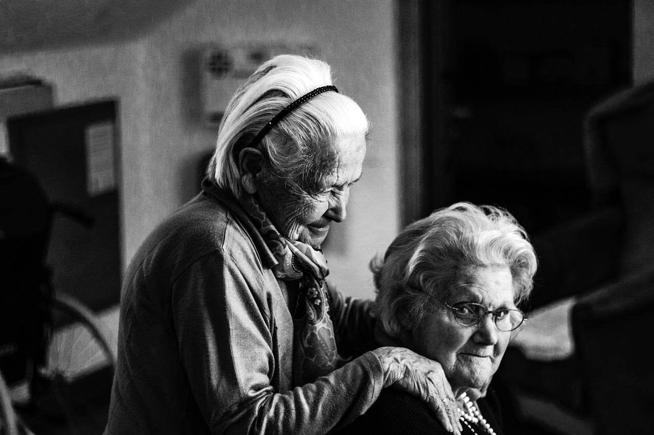 Image - people old women grandmother
