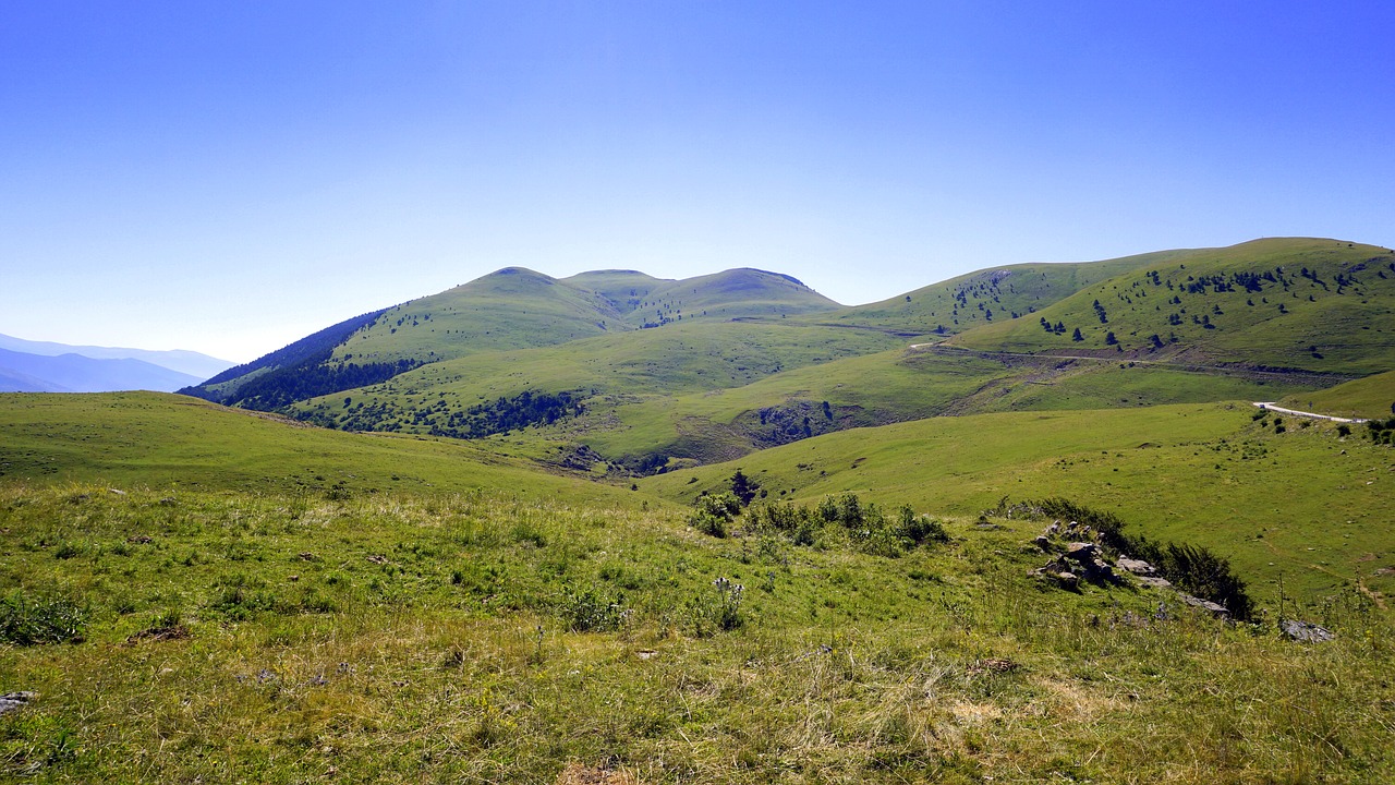 Image - meadows green landscape prairie
