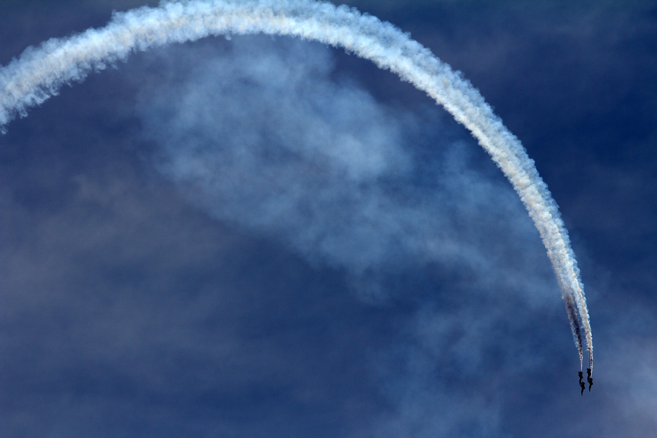 Image - air show adventure blue sky