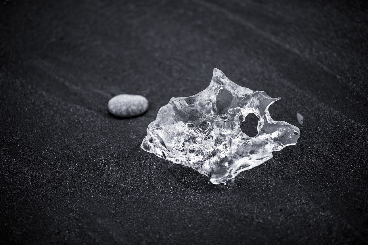 Image - stone sand ice