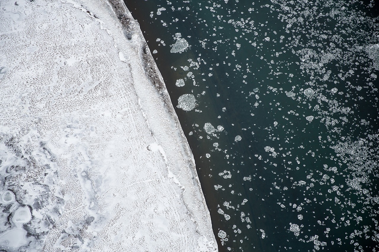 Image - sea ocean water waves nature ice