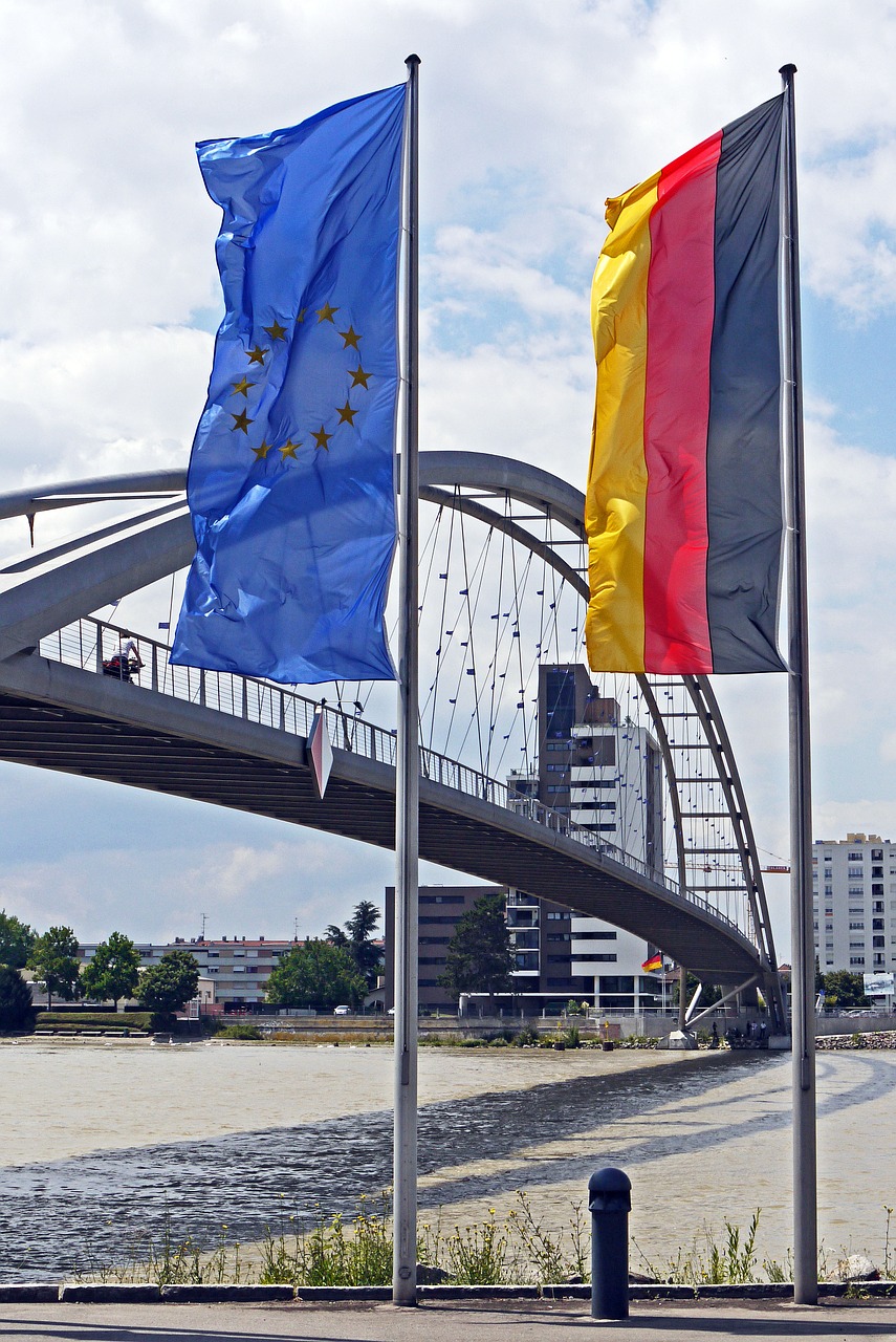 Image - three countries bridge rhine germany